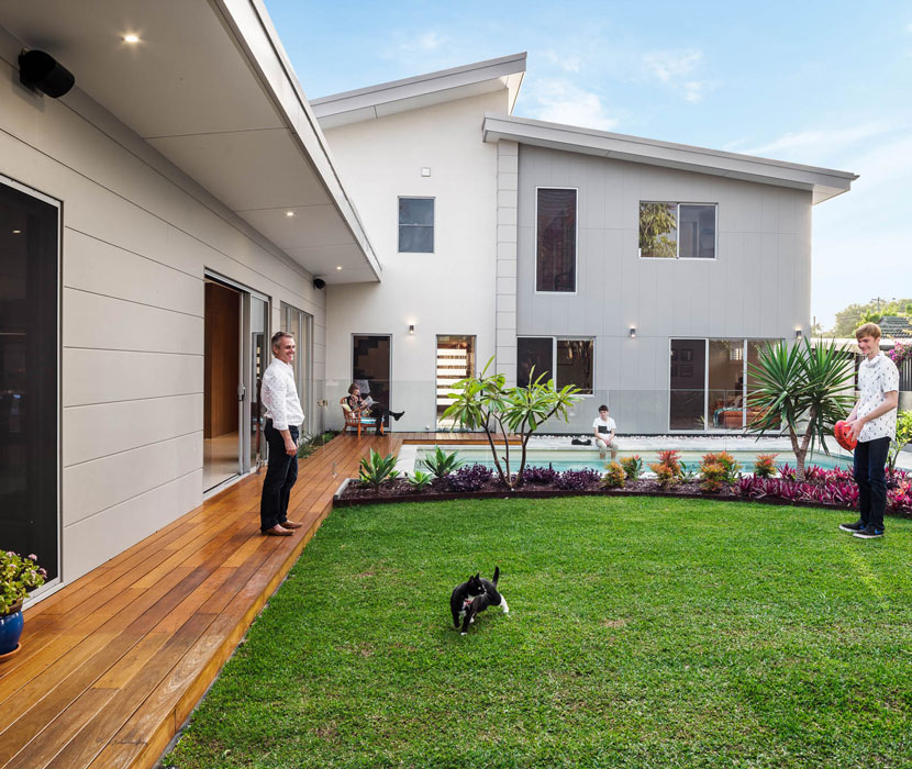 Alfresco style inner yard